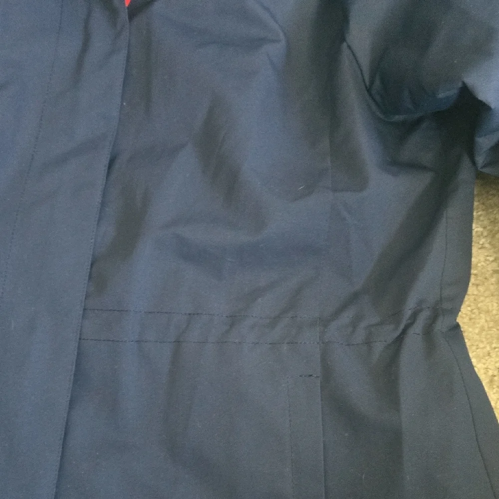 Nautica Navy Utility Jacket with Pink Logo - Picture 8 of 10